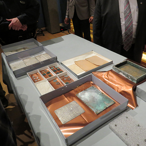 Inside the Box – The Massachusetts State House Time Capsule