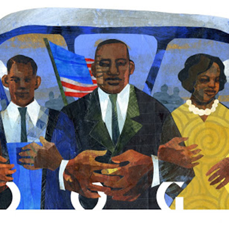 Boston Artist Makes Martin Luther King Day Google Doodle