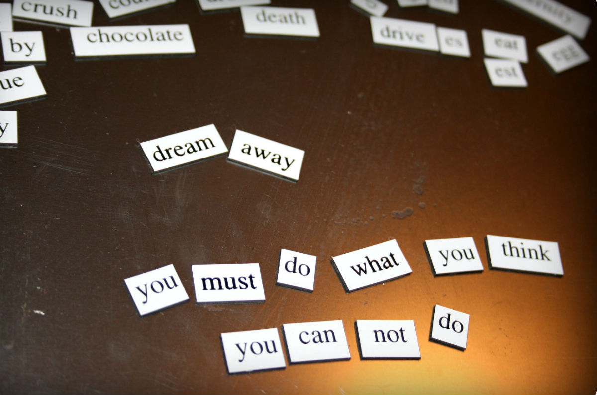 Think things out. Ch Words. Choose your Words carefully. Motivation is the Key. Choose your next Words carefully.