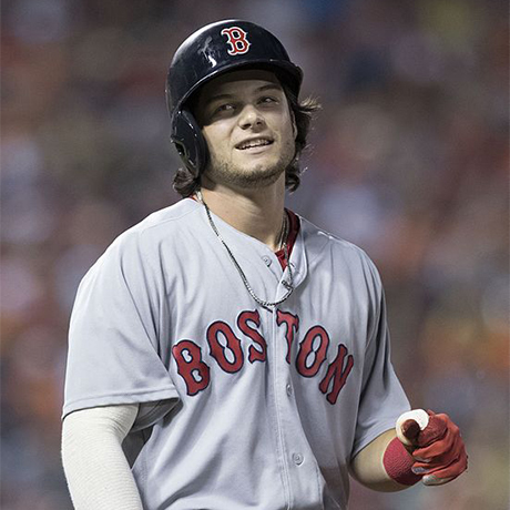 Andrew Benintendi on headband, offseason