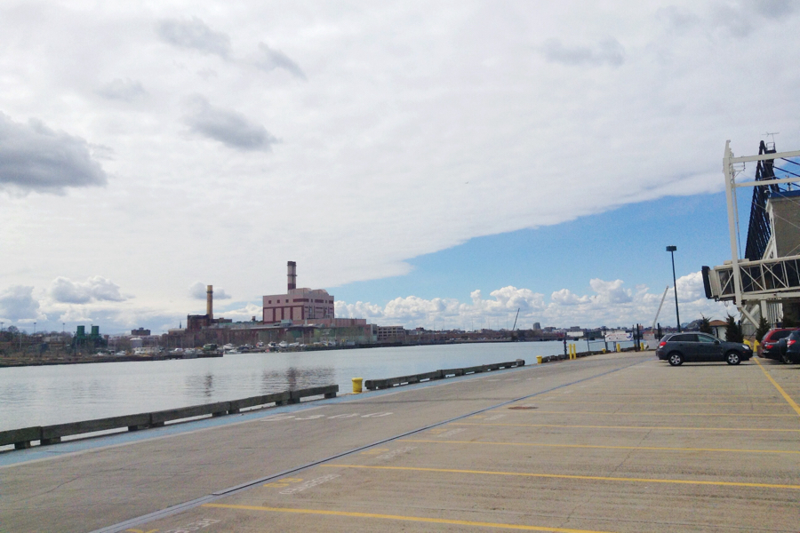 A Container Ship Came Loose Off South Boston And Damaged A Pier