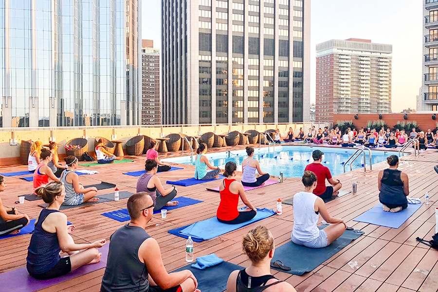 The Colonnade Hotel Is Launching An All New Rooftop Fitness Series