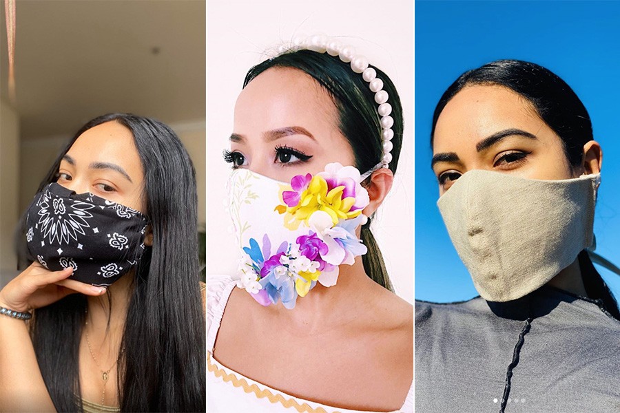 Cute for a cause: Designers create fashionable face masks