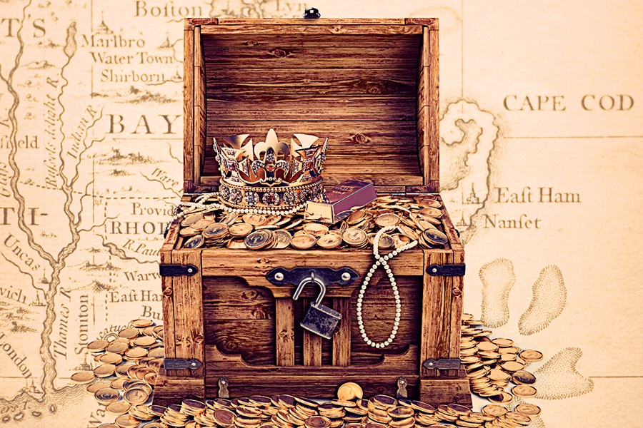 pirates buried treasure