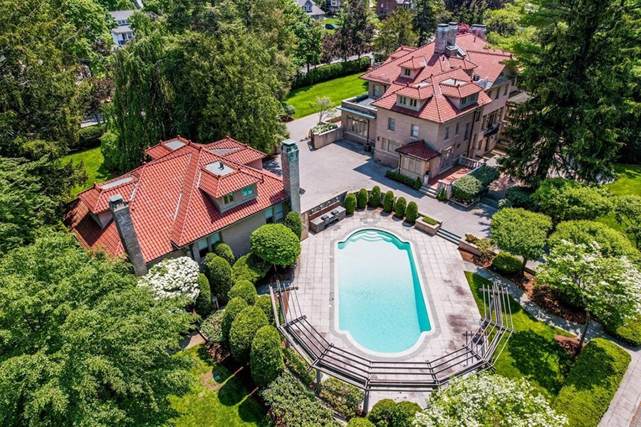 On the Market: A Former Red Sox Player's Newton Mansion