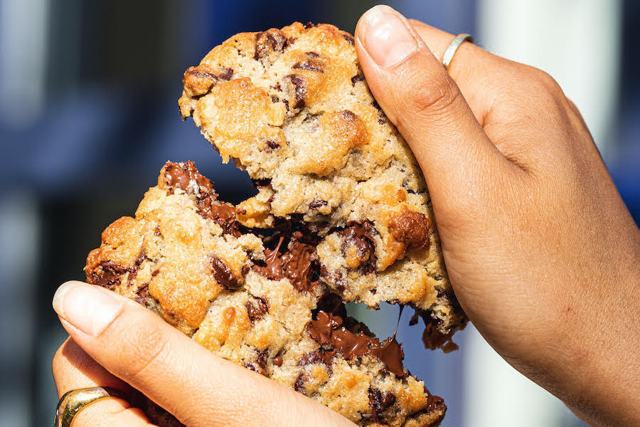 Levain Bakery Chocolate Chip Cookies - Living The Gourmet